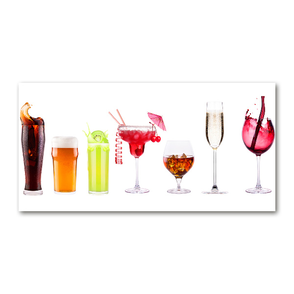 Wall art acrylic Drink set