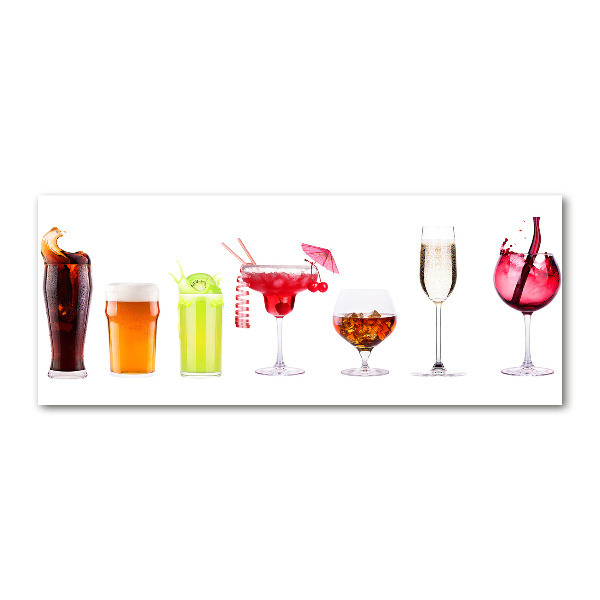 Wall art acrylic Drink set