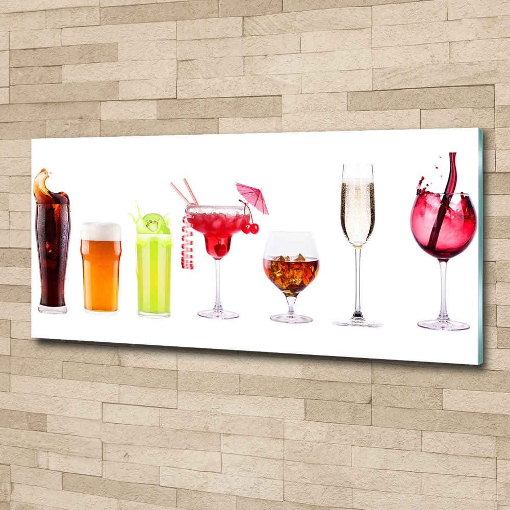 Wall art acrylic Drink set