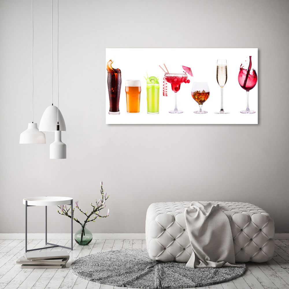 Wall art acrylic Drink set