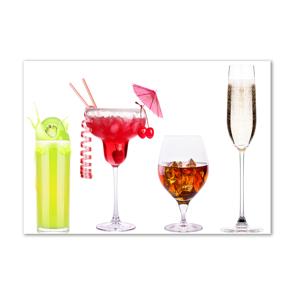 Wall art acrylic Drink set