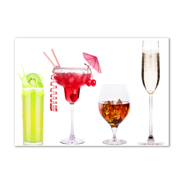 Wall art acrylic Drink set