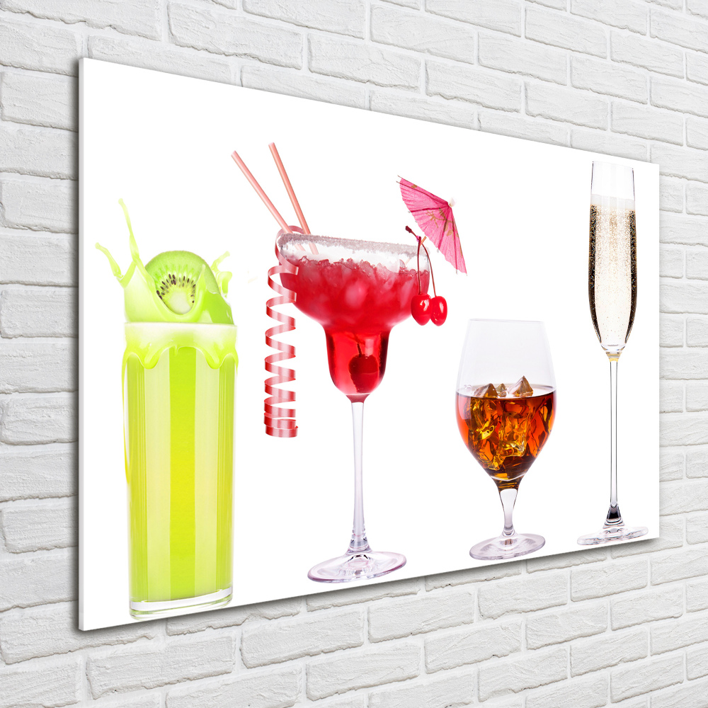 Wall art acrylic Drink set