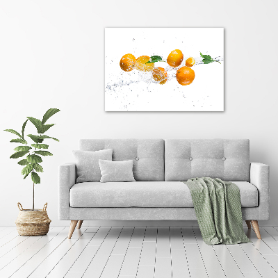 Wall art acrylic Oranges and water