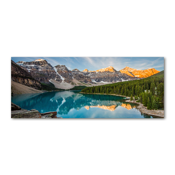 Acrylic print Lake in the mountains