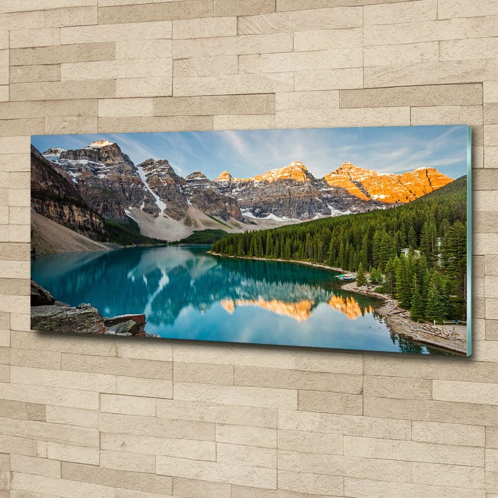 Acrylic print Lake in the mountains