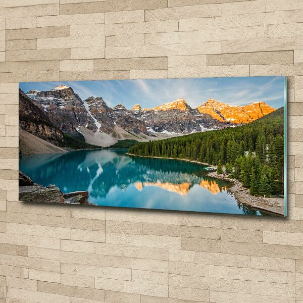 Acrylic print Lake in the mountains