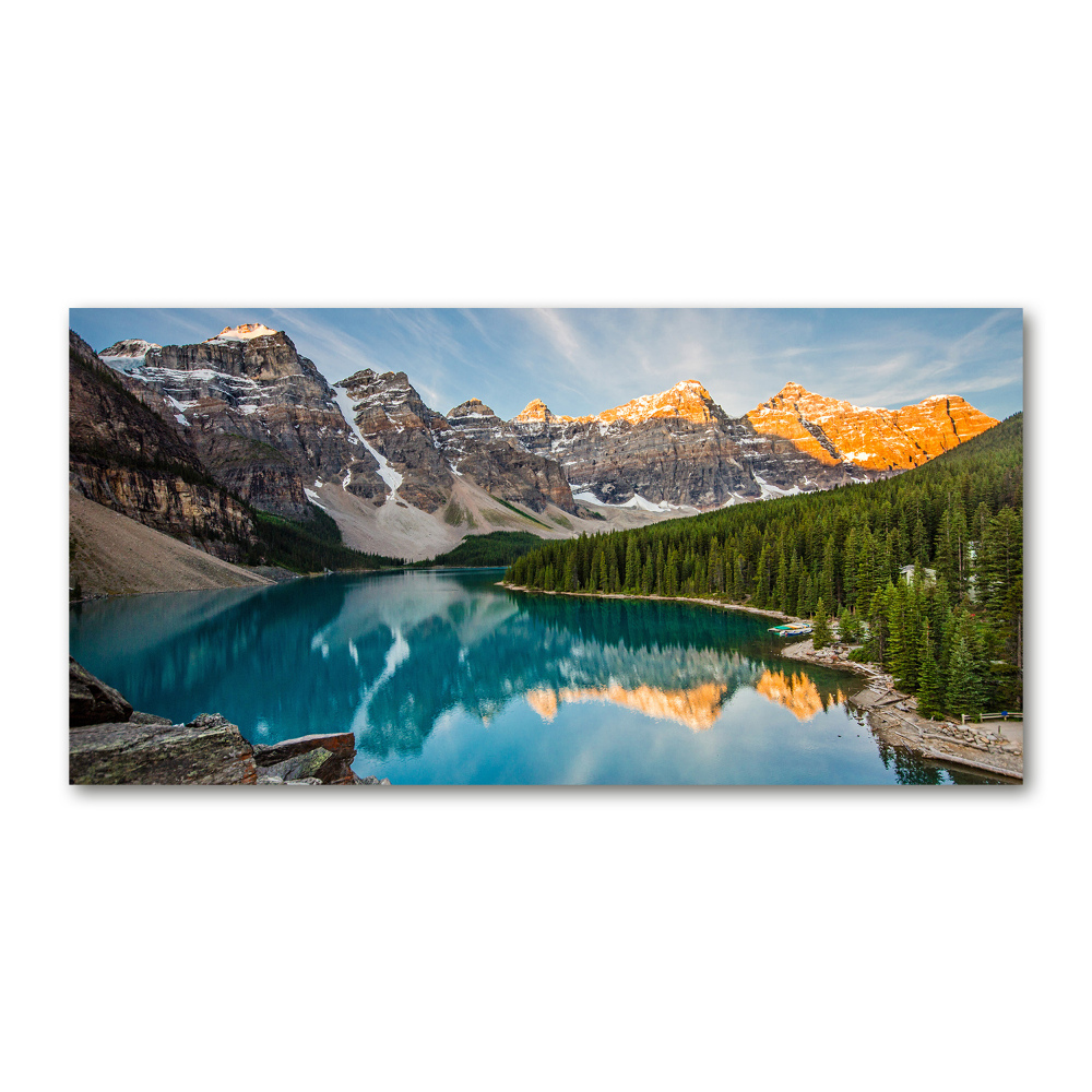 Acrylic print Lake in the mountains