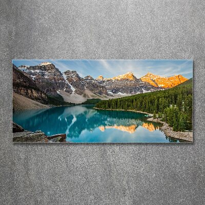 Acrylic print Lake in the mountains