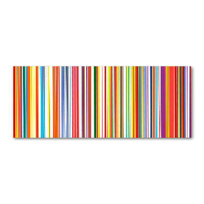 Print on acrylic Colorful stripes