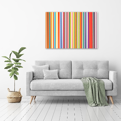 Print on acrylic Colorful stripes