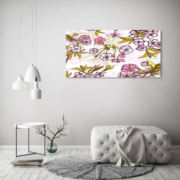 Print on acrylic Cherry blossoms