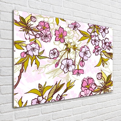 Print on acrylic Cherry blossoms