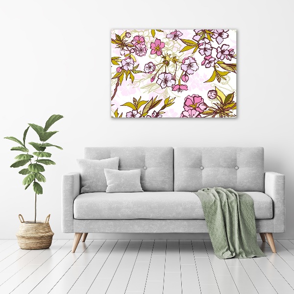 Print on acrylic Cherry blossoms