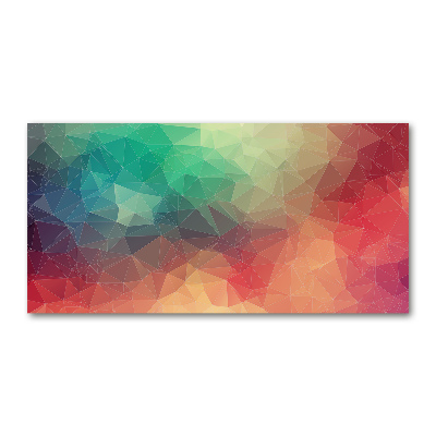 Print on acrylic Geometric background