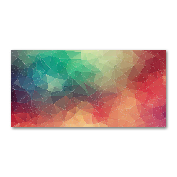 Print on acrylic Geometric background