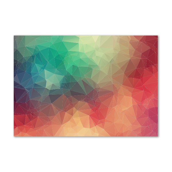 Print on acrylic Geometric background