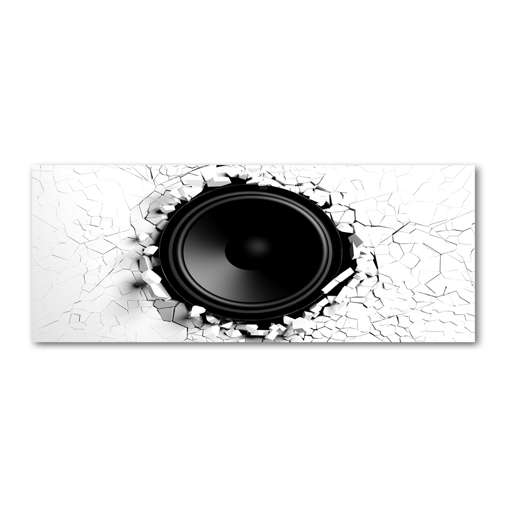 Print on acrylic Loudspeaker