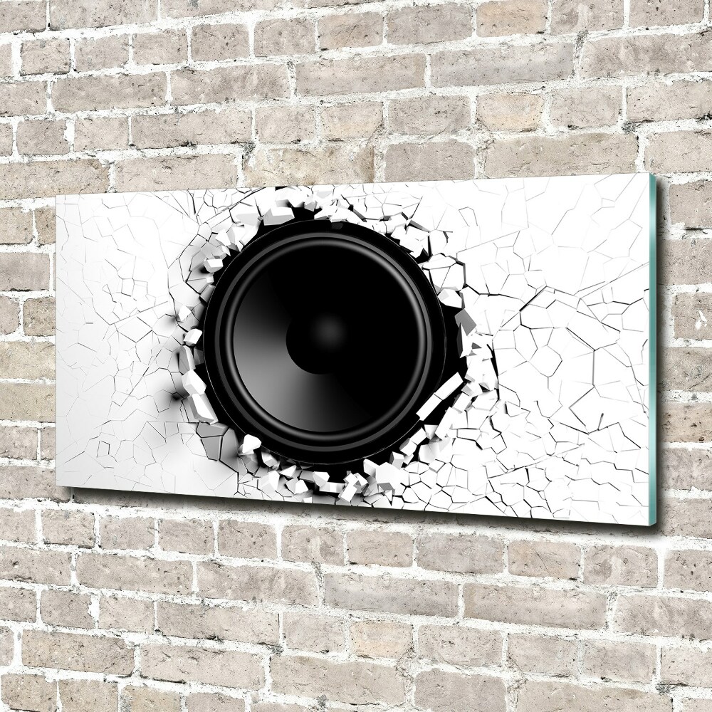 Print on acrylic Loudspeaker