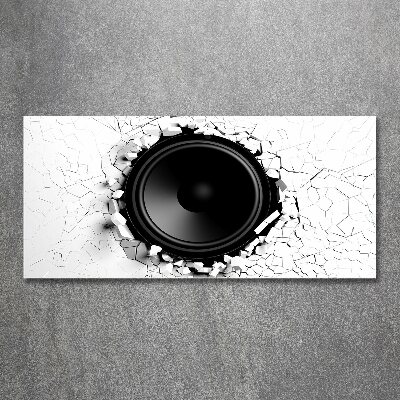 Print on acrylic Loudspeaker