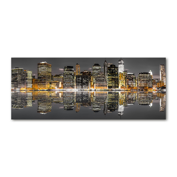 Acrylic print New York at night