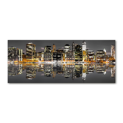 Acrylic print New York at night