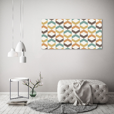 Print on acrylic Retro background