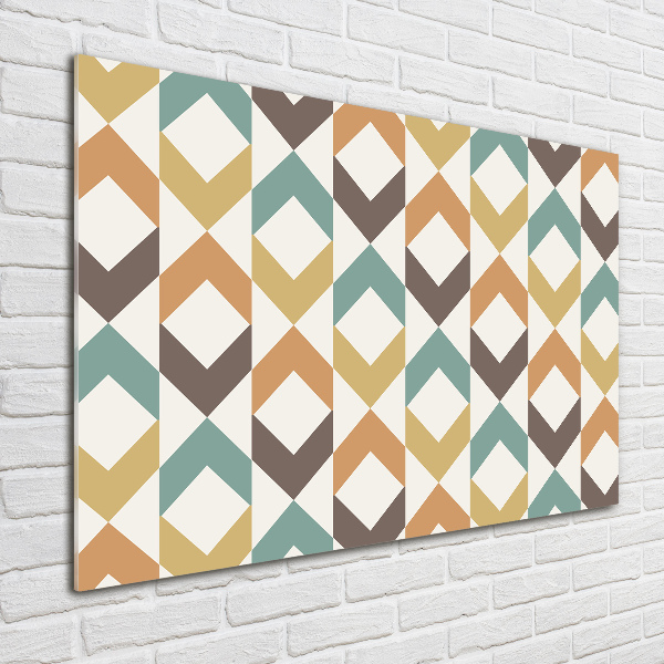 Print on acrylic Retro background