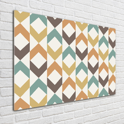 Print on acrylic Retro background