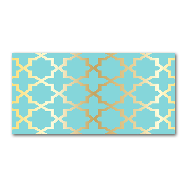 Print on acrylic Arabic pattern