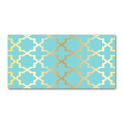 Print on acrylic Arabic pattern