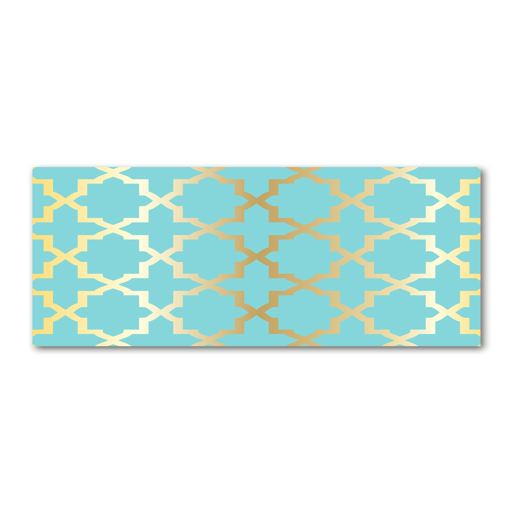 Print on acrylic Arabic pattern