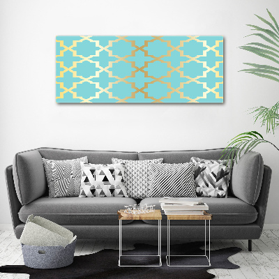 Print on acrylic Arabic pattern