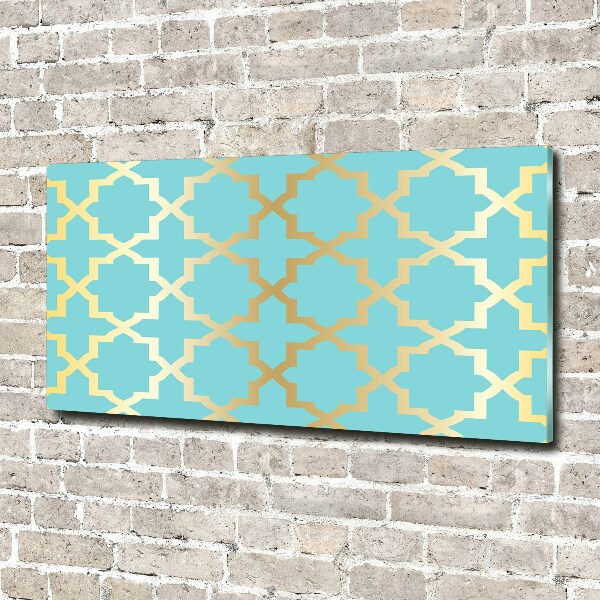 Print on acrylic Arabic pattern