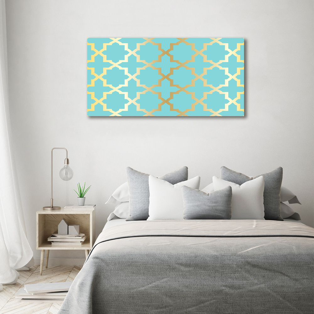 Print on acrylic Arabic pattern