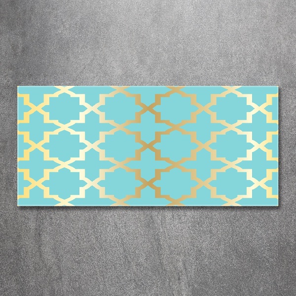 Print on acrylic Arabic pattern