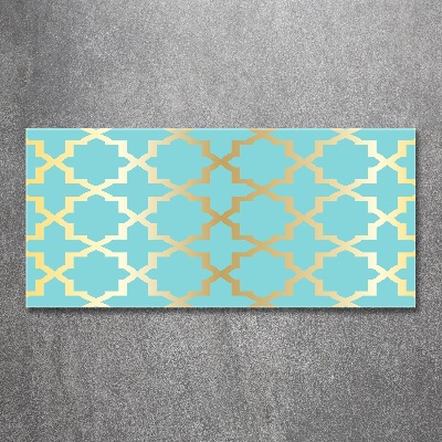 Print on acrylic Arabic pattern