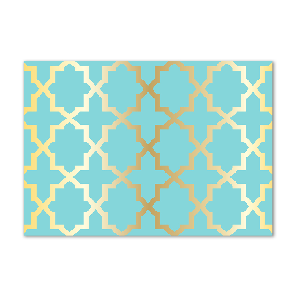 Print on acrylic Arabic pattern