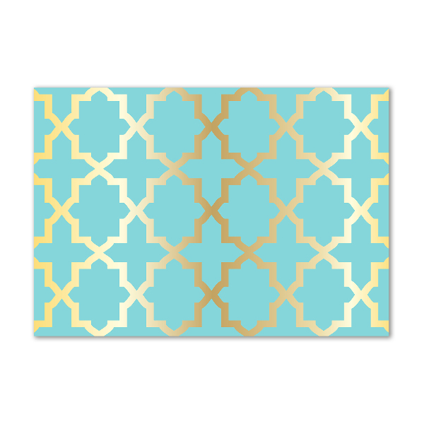 Print on acrylic Arabic pattern