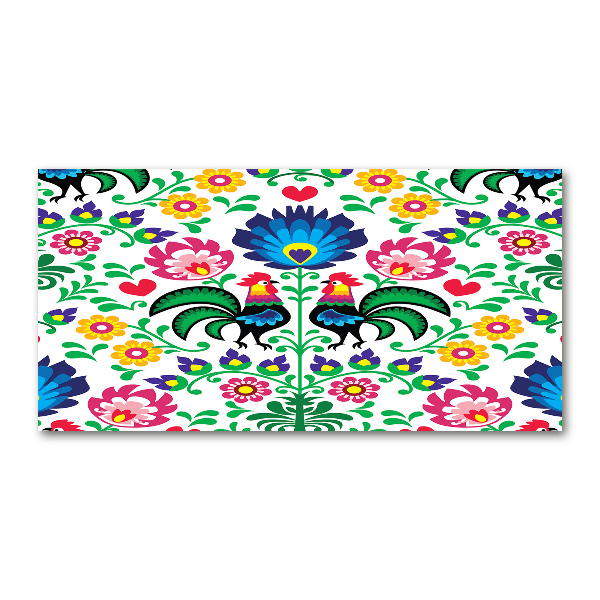 Print on acrylic Ethnic pattern