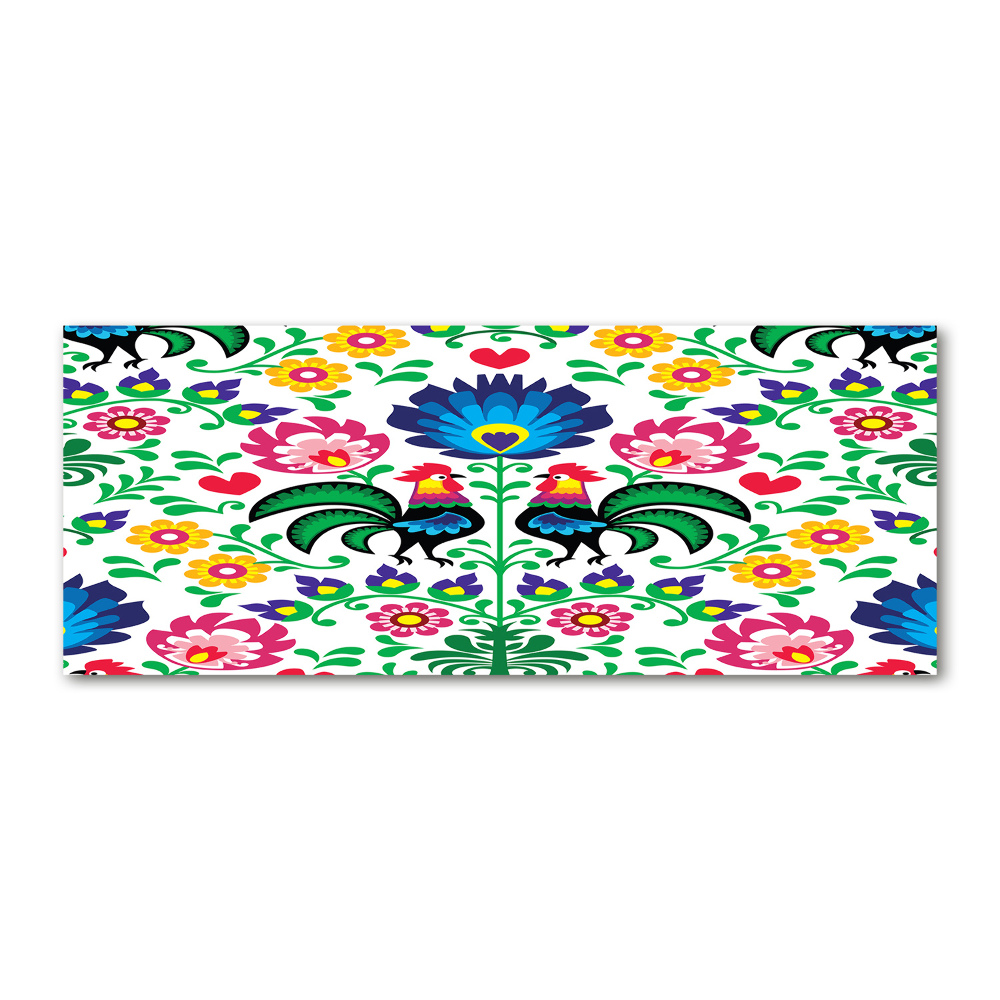 Print on acrylic Ethnic pattern