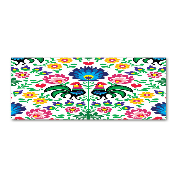 Print on acrylic Ethnic pattern