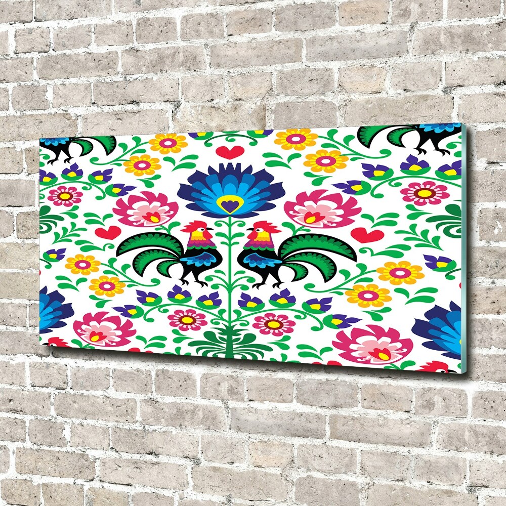 Print on acrylic Ethnic pattern