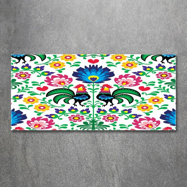 Print on acrylic Ethnic pattern