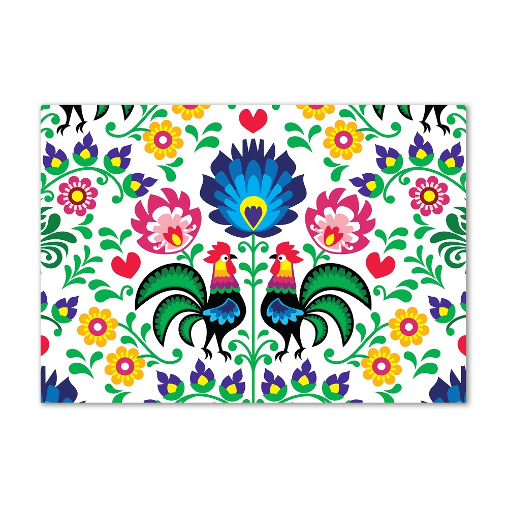 Print on acrylic Ethnic pattern