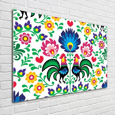 Print on acrylic Ethnic pattern