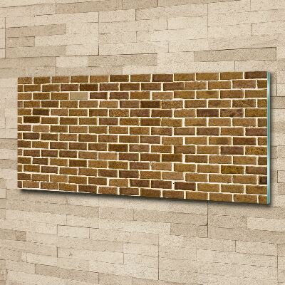 Acrylic wall picture Brick wall