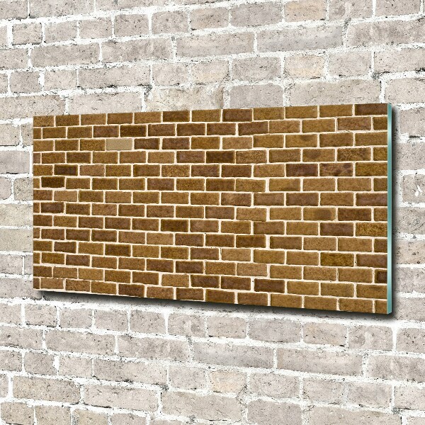 Acrylic wall picture Brick wall