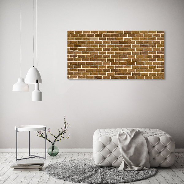 Acrylic wall picture Brick wall