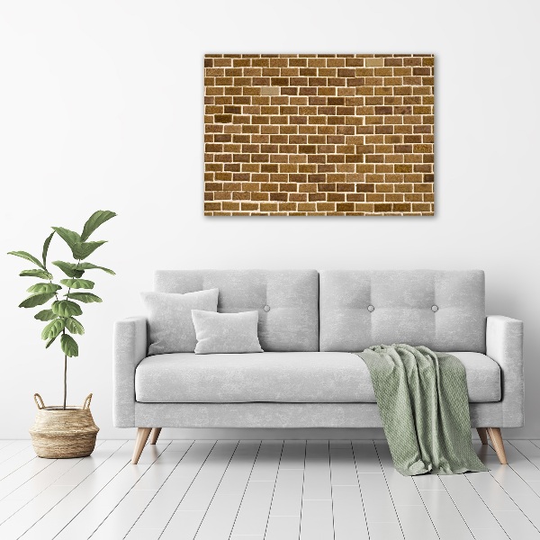 Acrylic wall picture Brick wall